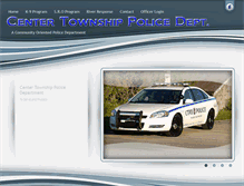 Tablet Screenshot of centerpolice.com